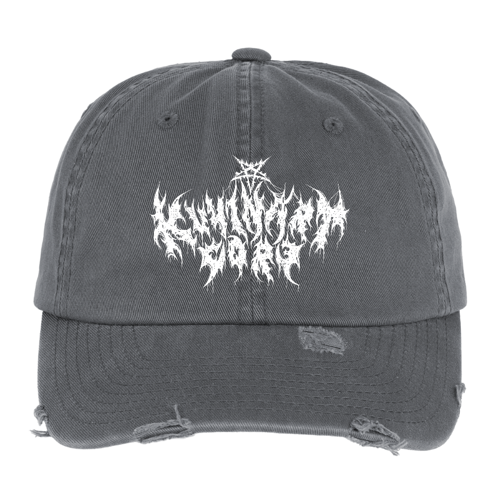 DISTREES CORE CAP UNISEX - dark grey