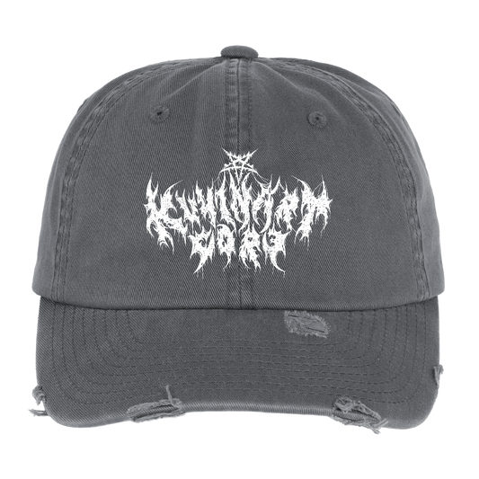 DISTREES CORE CAP UNISEX - dark grey