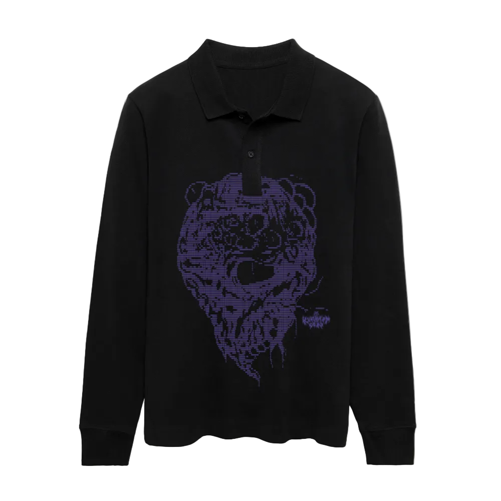 LONGPOLO  UNISEX BE DIFFERENT - black