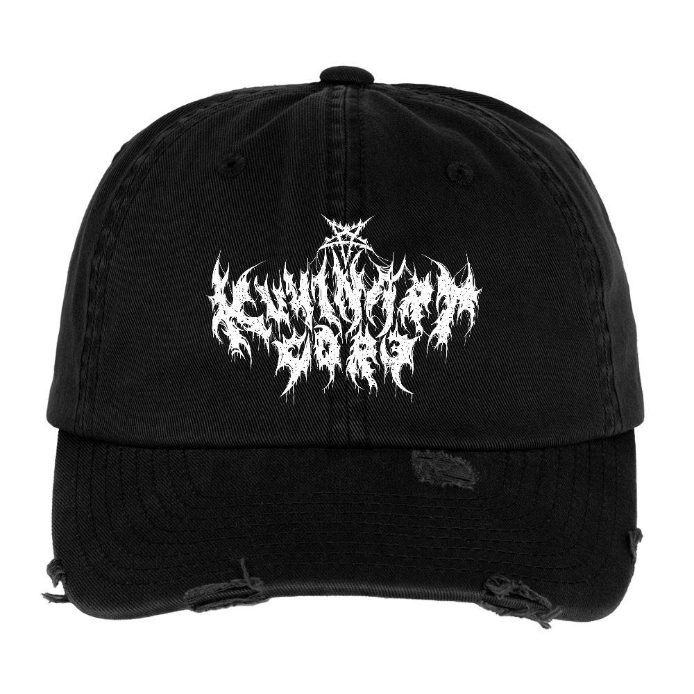 DISTREES CORE CAP UNISEX - black