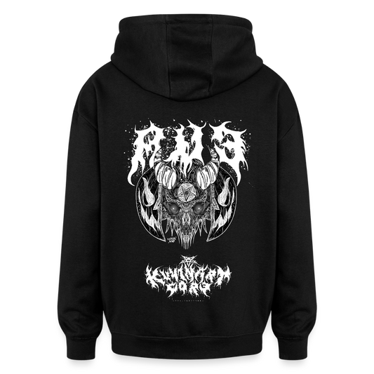 OVERSIZE HOODIE "AVE" UNISEX - black