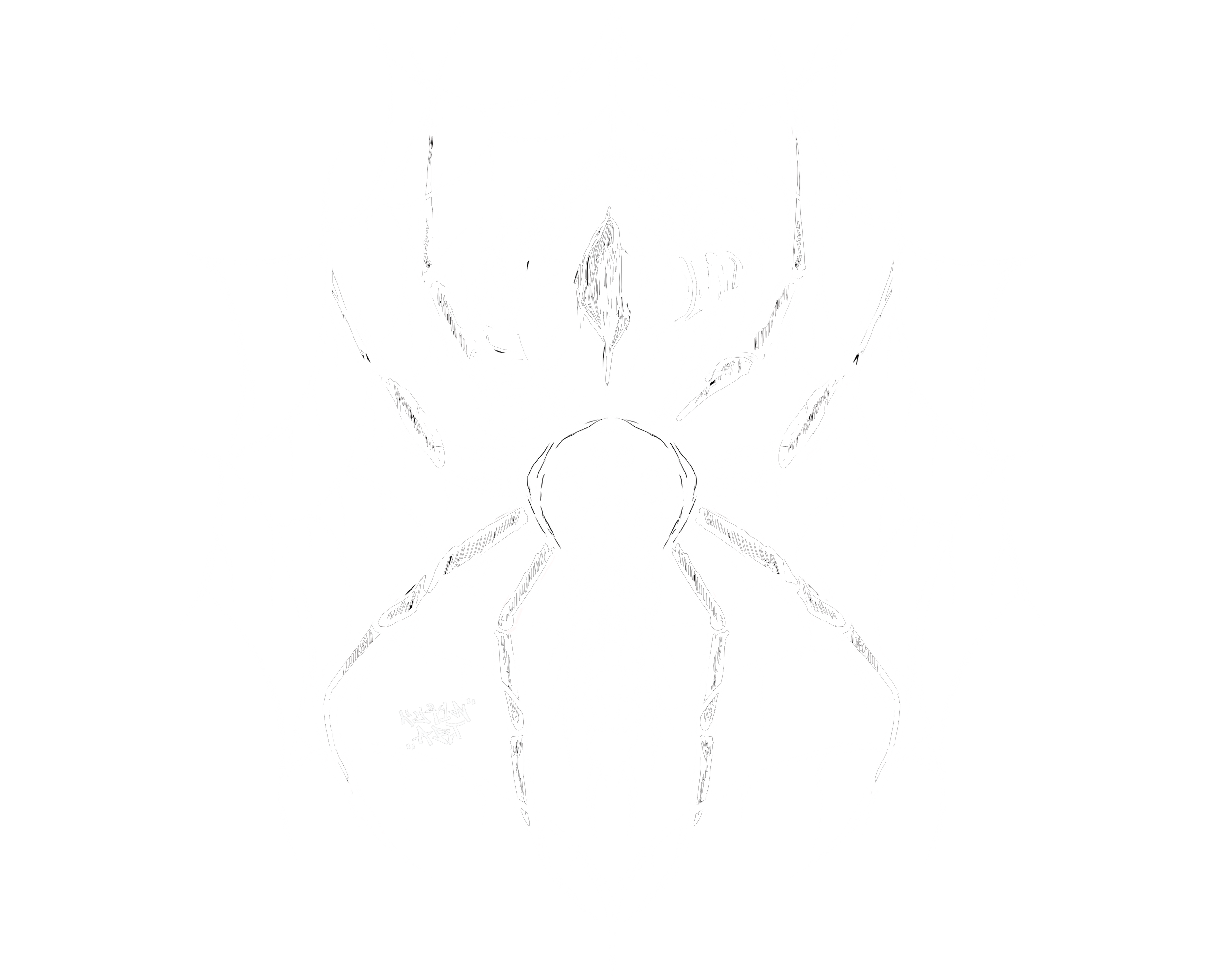 OVERSIZE HOODIE "CENTIPEDE" UNISEX